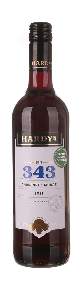 Hardys BIN 343 Cabernet - Shiraz 0,75
