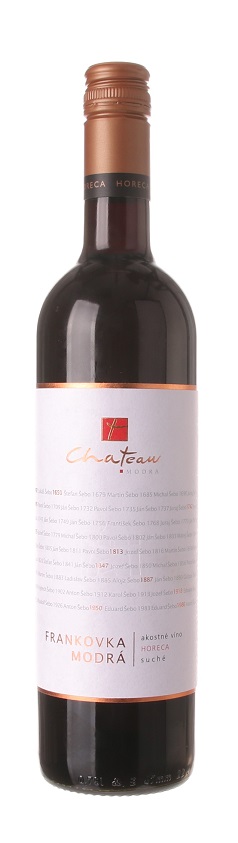 Château Modra Frankovka modrá 0,75