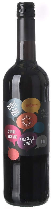 Levně Golguz Veselé víno Frankovka modrá 0,75