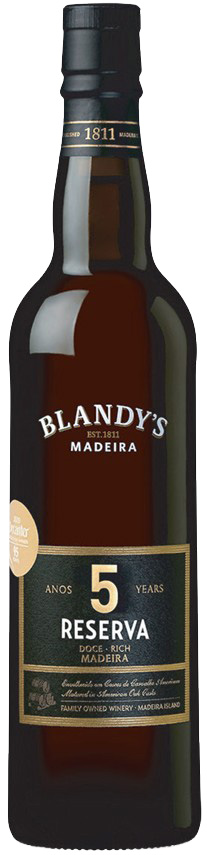 Levně Blandy's Madeira Reserva 5 Y.O. Doce Rich 0,5