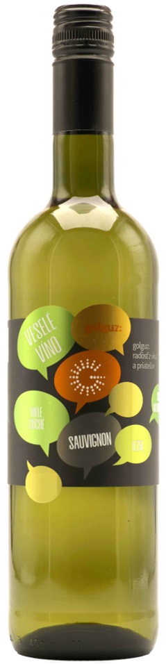 Levně Golguz Veselé víno Sauvignon 0,75