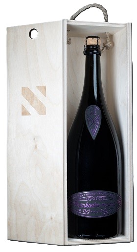 Nichta Sekt Frankovka modrá MAGNUM v dřevěné kazetě 1,5