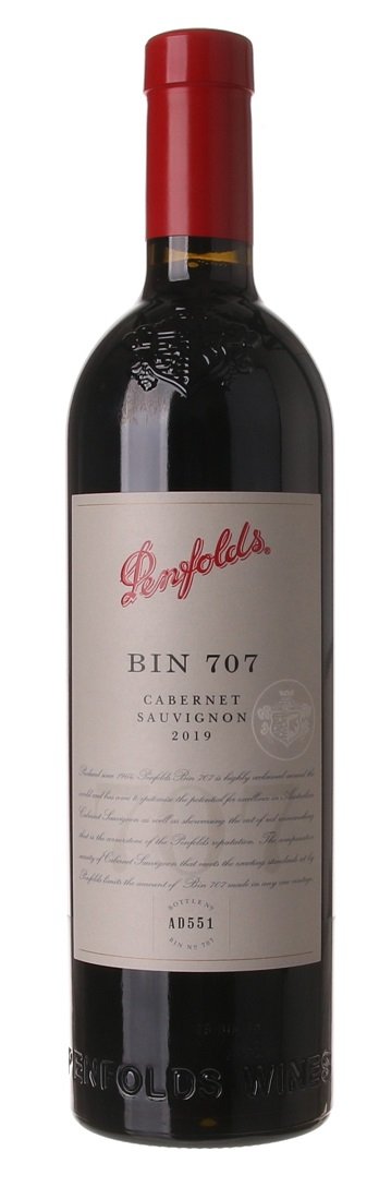 Penfolds BIN 707 Cabernet Sauvignon 0.75L, r2019, cr, su