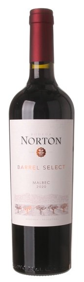 Norton Barrel Select Malbec 0.75L, r2020, cr, su