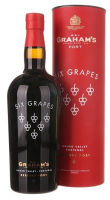 Graham´s Six Grapes Reserve Port 0,75L, fortvin, cr, sl, tuba