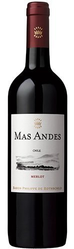 Rothschild Mas Andes Merlot 0.75L, r2019, cr, su