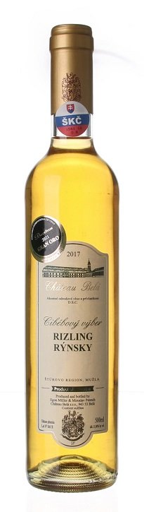 Château Belá Ryzlink rýnský cibébový výber 0.5L, r2017, cv, bl, sl