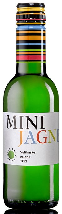 Karpatská Perla Jagnet Mini Veltlínské zelené 0.25L, r2021, vin, bl, su, sc
