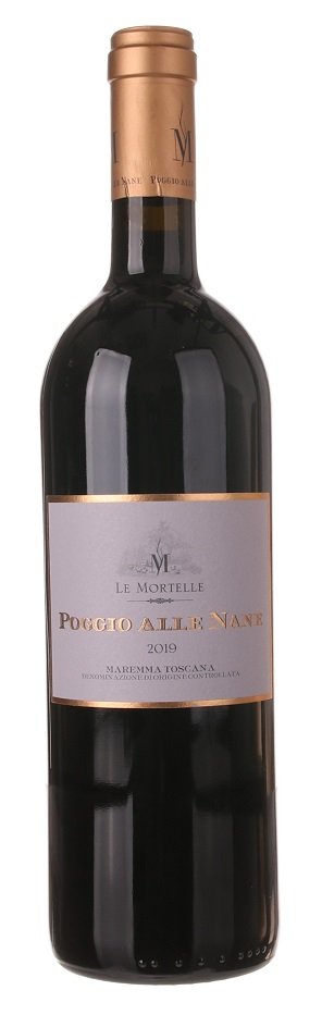 Le Mortelle Poggio Alle nane Maremma Toscana 0.75L, DOC, r2019, cr, su