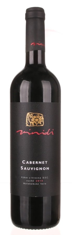 Vinidi Cabernet Sauvignon 0.75L, r2019, vzh, cr, su