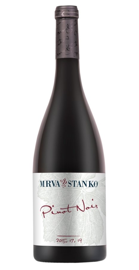 Mrva & Stanko Pinot Noir (Rulandské modré) z troch ročníkov 2015,17,19 0.75L, cr, su