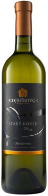 PD Mojmírovce Starý koreň Chardonnay 0.75L, r2018, ak, su