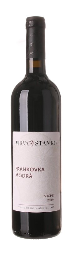 Mrva & Stanko Frankovka modrá, Dolné Orešany 0.75L, r2019, cr, su