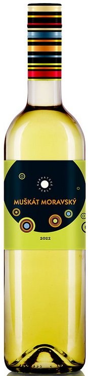 Karpatská Perla Muškát Moravský-mladé víno 0.75L, r2022, vin, bl, su, sc