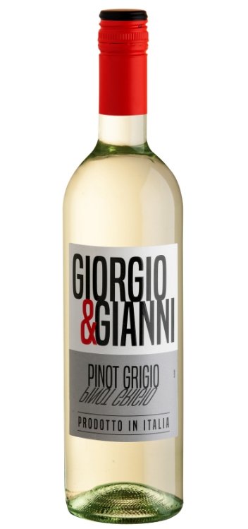 Giorgio & Gianni Pinot Grigio 0.75L, IGT, r2021, bl, su, sc