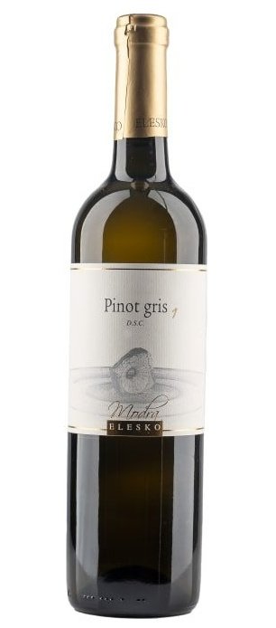 Elesko Pinot Gris 1 D.S.C. 0.75L, r2021, ak, bl, su