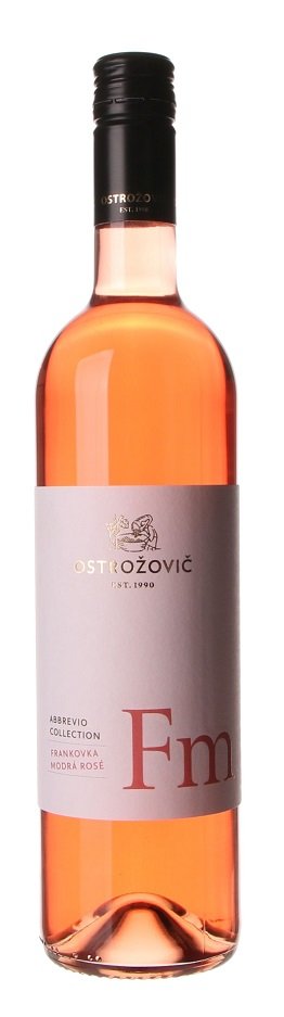 Ostrožovič Abbrevio Collection Frankovka modrá Rosé 0.75L, r2022, ak, ruz, plsu, sc