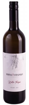 Mrva & Stanko Müller Thurgau, Mojmírovce 0.75L, r2022, vin, bl, su, sc
