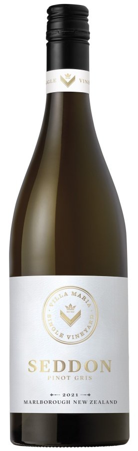 Villa Maria Single Vineyard Seddon Pinot Gris 0.75L, r2021, bl, su, sc
