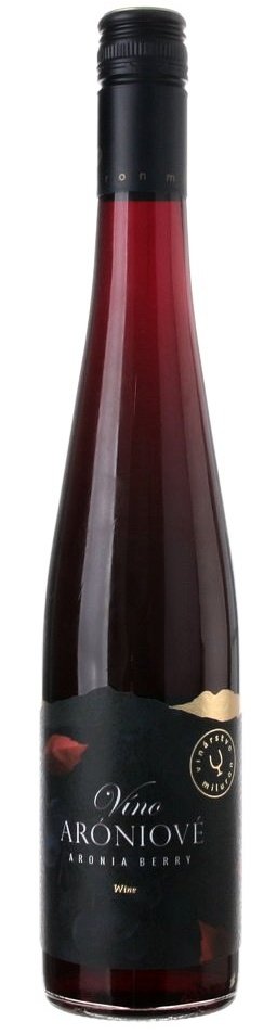 Miluron Aroniové víno 0.5L, ovvin, cr, plsl, sc