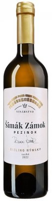 Šimák Zámok Pezinok Ryzlink rýnský 0.75L, r2022, bl, su