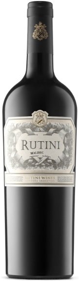 Rutini Colección Malbec 0.75L, r2020, cr, su