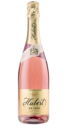 Hubert De Luxe, Doux Rosé 0.75L, skt, ruz, sl