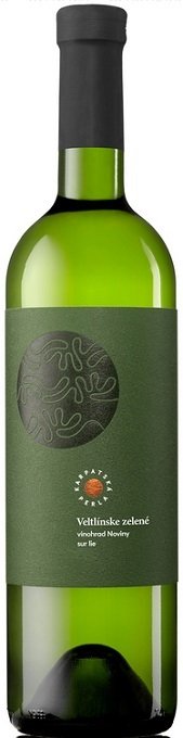 Karpatská Perla Veltlínske zelené Noviny sur lie 0.75L, r2022, vin, bl, su
