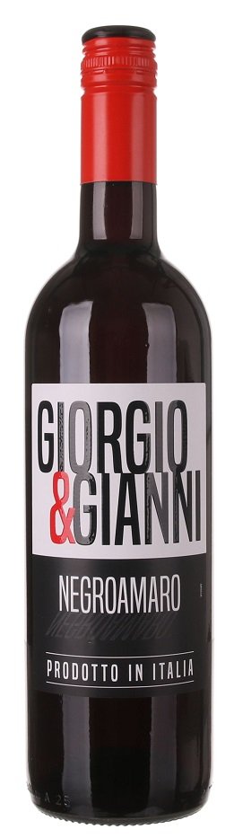 Giorgio & Gianni Negroamaro Salento 0.75L, IGT, r2022, cr, su, sc