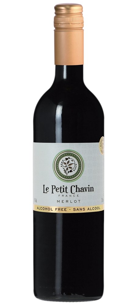 Le Petit Chavin na bázi Merlotu 0.75L, nealkomiesanyzvina, cr, sc