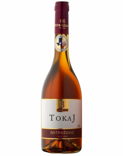 Ostrožovič Tokajský výběr 3-putňový 0.5L, r2005, tokv, bl, sl