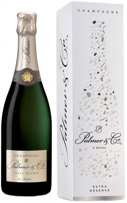 Champagne Palmer & Co. Extra Réserve 0.75L, AOC, sam, bl, exbr, DB