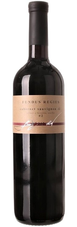 Fundus Regius Cabernet Sauvignon # 2 0.75L, r2012, vzh, cr, su