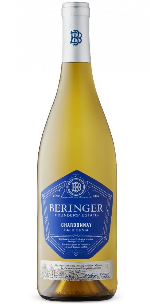 Beringer Founders Estate Chardonnay 0.75L, r2019, bl, su