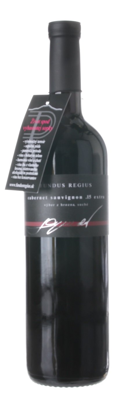 Fundus Regius Cabernet Sauvignon Extra 0.75L, r2015, vzh, cr, su