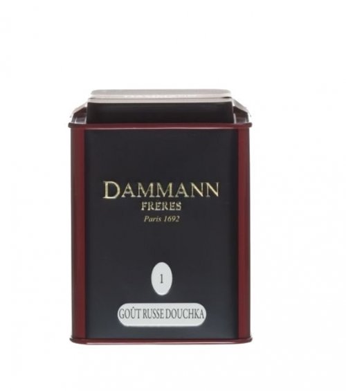 Dammann La Boite Gout Russe Douchka N°1, 100 g, 6746,ciercaj, plech