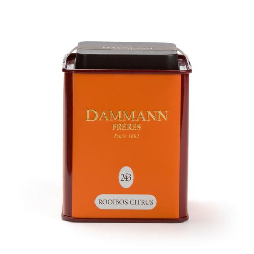 Dammann Rooibos Citrus N°243 100 g, rooibos čaj, ochucený  6396,cervcaj, plech