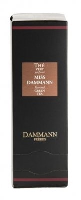 Dammann Sachets Miss Dammann - zelený čaj, ochucený, 24 x 2 g,  3499,zelcaj, krsac HB