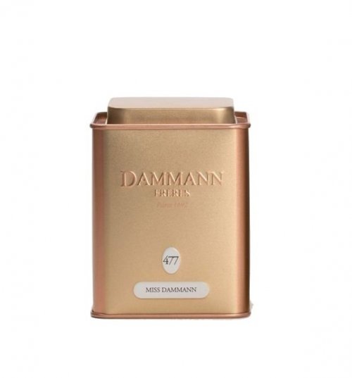 Dammann La Boite Miss Dammann N°477, 100 g  4743,zelcaj, plech