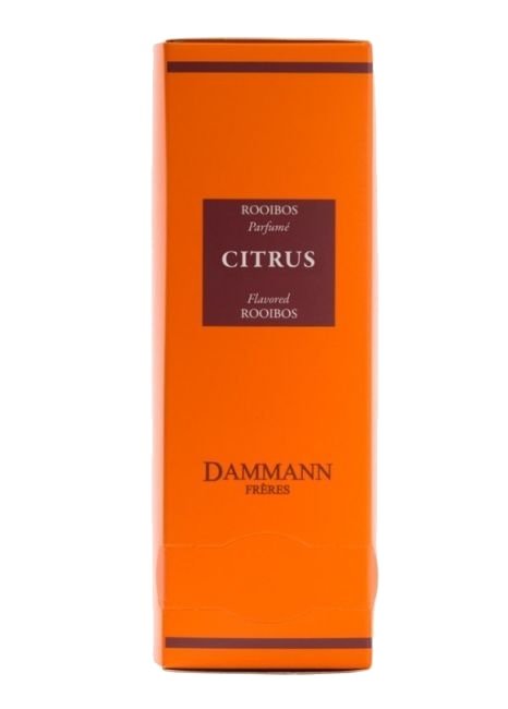 Dammann Sachets Rooibos Citrus, 24 x 2 g, 8203,cervcaj, krsac HB