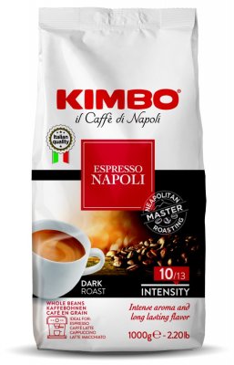 Kimbo Retail Espresso Napoli 500g,zrnzm, ochr