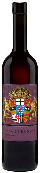 Prinz von Hessen Spätburgunder 0.75L, PDO, r2019, cr, su