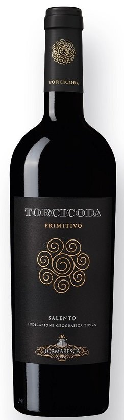 Tormaresca Torcicoda Primitivo Salento 0.75L, IGT, r2022, cr, su