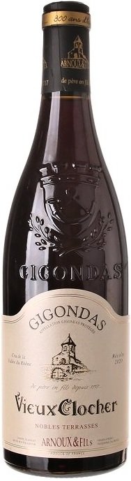 Arnoux and Fils Vieux Clocher, Gigondas 0.75L, AOP, r2021, cr, su