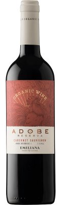 Emiliana Adobe Cabernet Sauvignon BIO 0.75L, r2022, cr, su