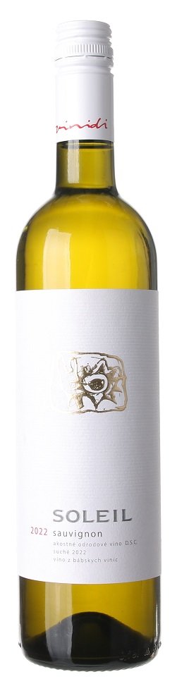 Vinidi Soleil Sauvignon 0.75L, r2022, ak, bl, su, sc