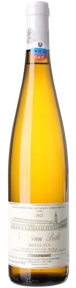 Château Belá Breslava 0.75L, r2022, nz, bl, su