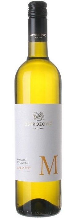 Ostrožovič Abbrevio Collection Muškát žlutý 0.75L, r2020, ak, bl, plsu, sc