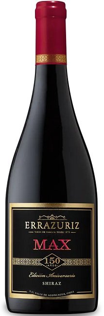 Errazuriz Max Reserva Shiraz 0.75L, r2021, cr, su