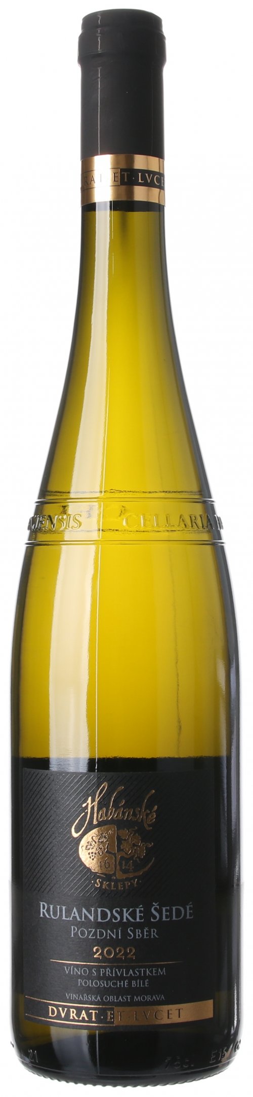 Habánské Sklepy Rulandské šedé 0.75L, r2022, nz, bl, plsu